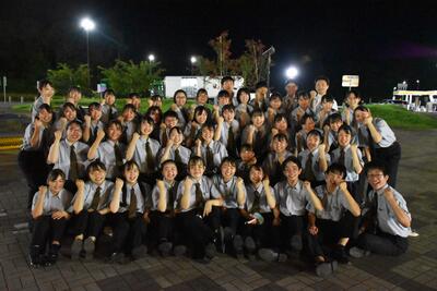 大会帰路の南相馬鹿島S.Aにて 大会帰路の南相馬鹿島S.Aにて