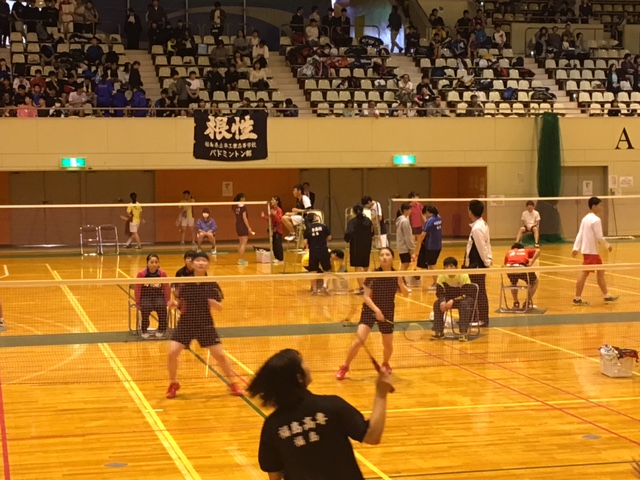 女子ダブルス強口・渡邉組